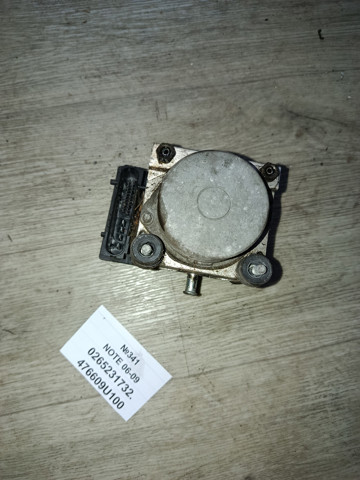 Блоки ABS 476609U100 NISSAN