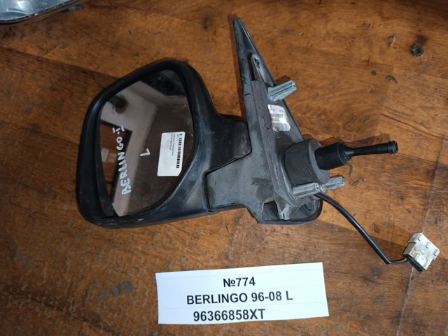 Ліве бічне дзеркало 96366858XT PEUGEOT