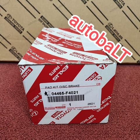 Колодки передні 04465F4020 TOYOTA