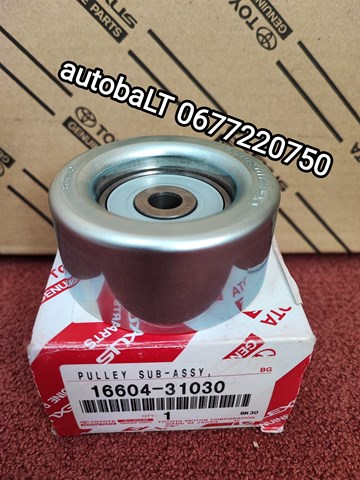 Ролик приводного ременя, паразитний 1660431030 TOYOTA