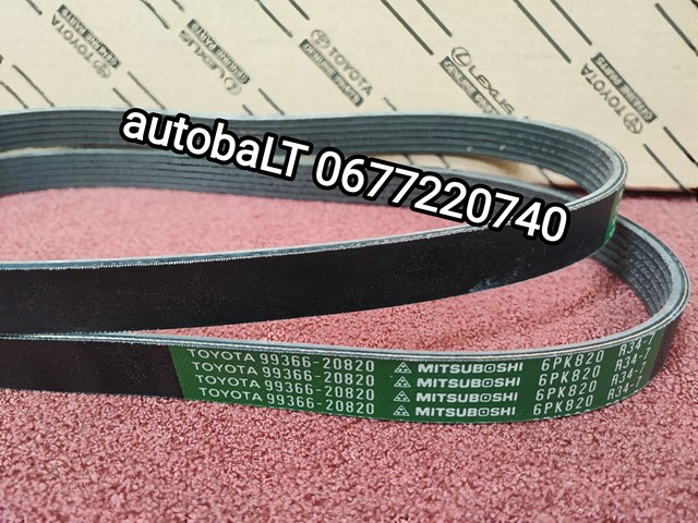 Ремінь кондиціонера 6PK820 TOYOTA