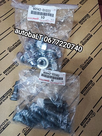 Болт кріплення колеса передній 9094202082 TOYOTA