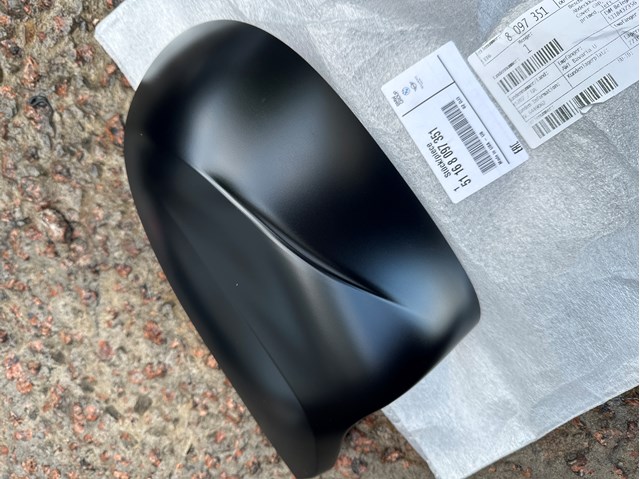 Накладка дзеркала заднього виду, ліва 51168097351 BMW