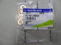Ущільнююче кільце форсунок інжектора 6710170060 SSANG YONG