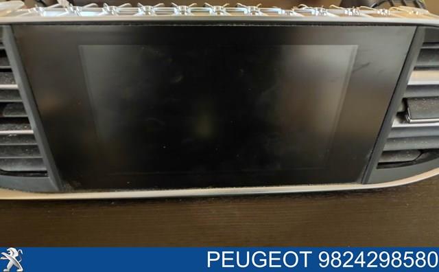 Дисплей бортового комп'ютера 9824298580 PEUGEOT