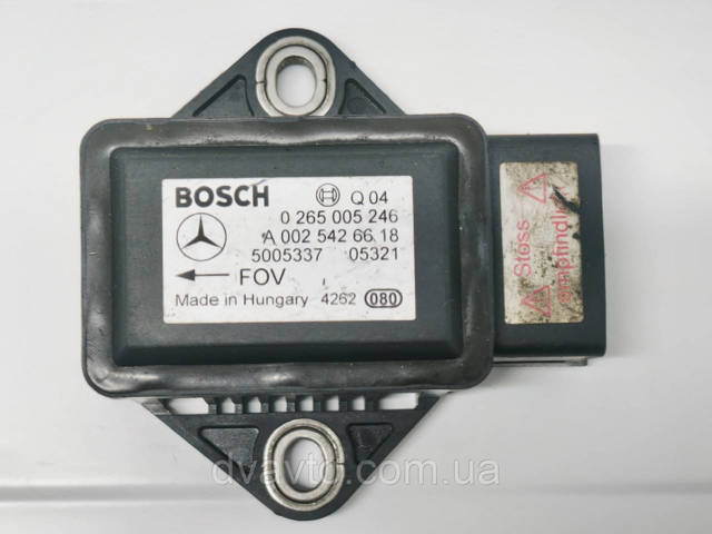 Датчик поперечного прискорення (ESP) 0025426618 BOSCH