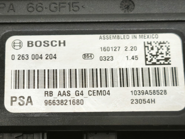 Модуль керування (ЕБУ) парктроніком 0263004204 BOSCH