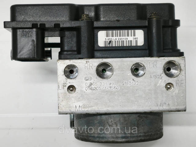 Блок керування АБС (ABS) 0265231997 BOSCH