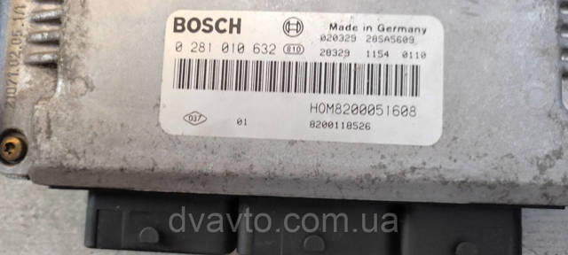Блок двигуна 0281010632 BOSCH