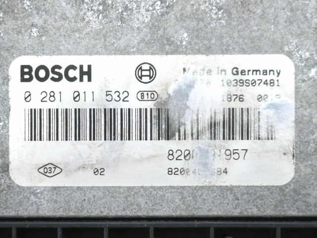 Блок двигуна 0281011532 BOSCH