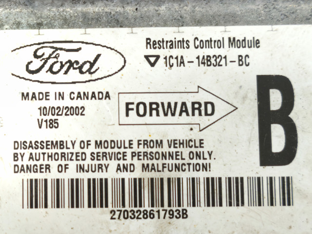 Блок управління airbag 1C1A14B321BC FORD