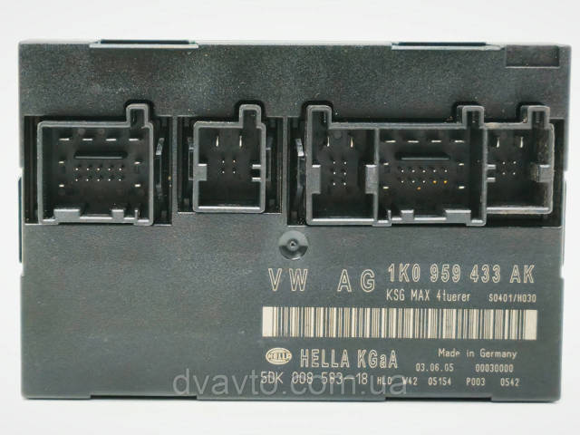 Блок комфорту 1K0959433AK VAG