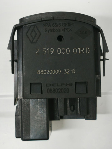 Кнопка коректора фар 251900001R RENAULT
