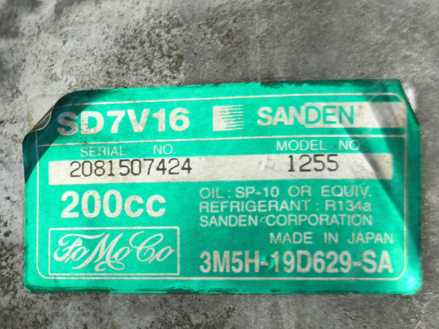 Компресор системи кондиціювання 3M5H19D629SA FORD