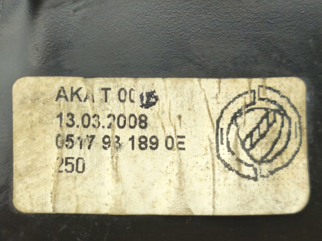 Підйомник механічний вітрового скла 51793189 FIAT