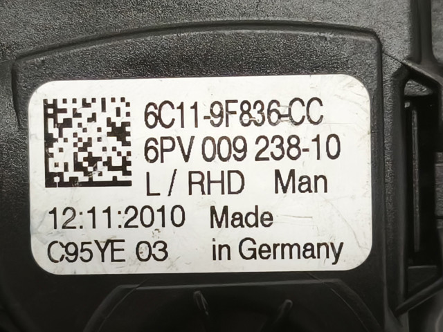 Педаль акселератора 6C119F836CC FORD