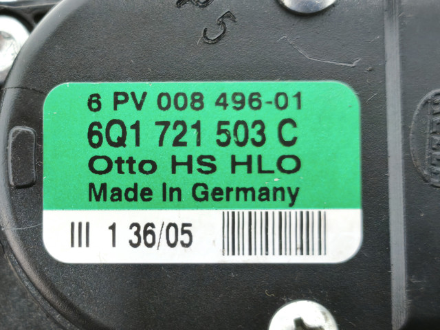 Педаль газу (акселератора) Volkswagen Lupo