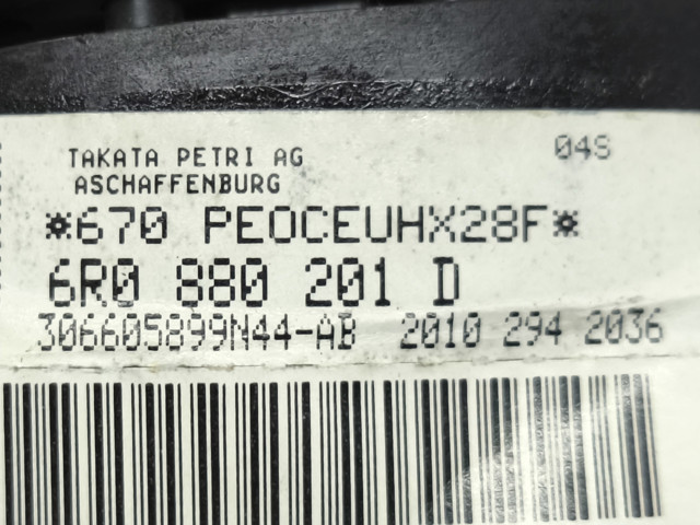 Подушка AIRBAG передня ліва 6R0880201D VAG