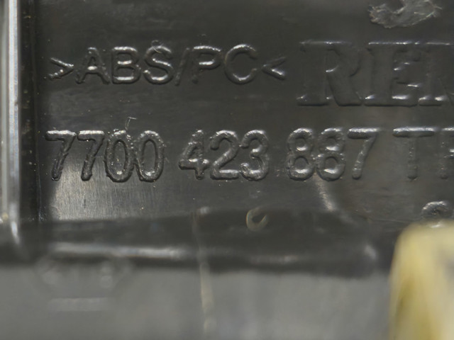 Ручка задніх дверей, внутрішня, ліва 7700423887 RENAULT