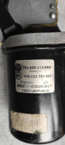 Мотор трапеції склоочисника 7E1955113 VAG