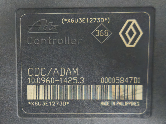 Блок управління АБС (ABS) 8200159837 RENAULT