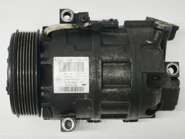 Компресор кондиціонера 8200356576 RENAULT