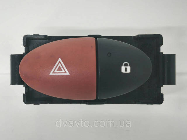 Кнопка включення аварійної сигналізації 8200523299 OPEL