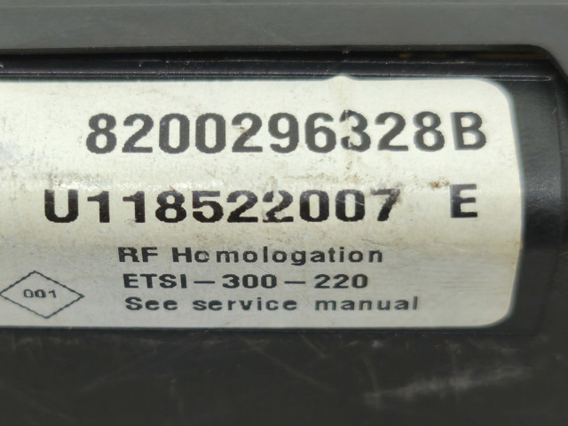 Комп'ютер двигуна 8200911568 RENAULT