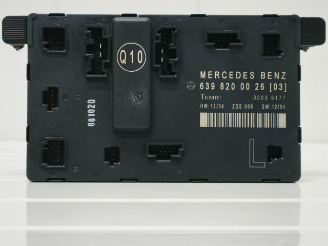 Блок комфорту передніх дверей A6398201626 MERCEDES