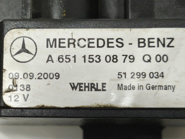 Реле свічок накалу A6511530879 MERCEDES