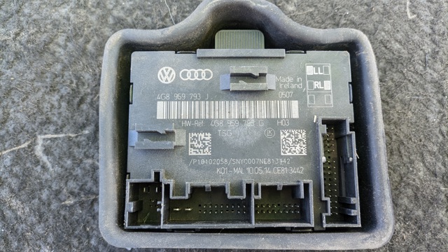 Блок комфорту передніх дверей 4G8959793J VAG
