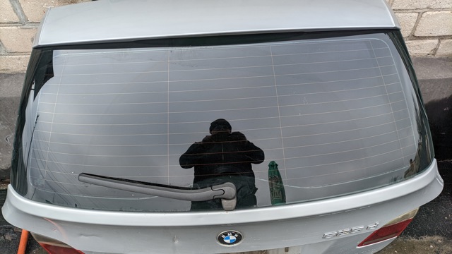 Скло третіх/п'ятих дверей 51317163460 BMW