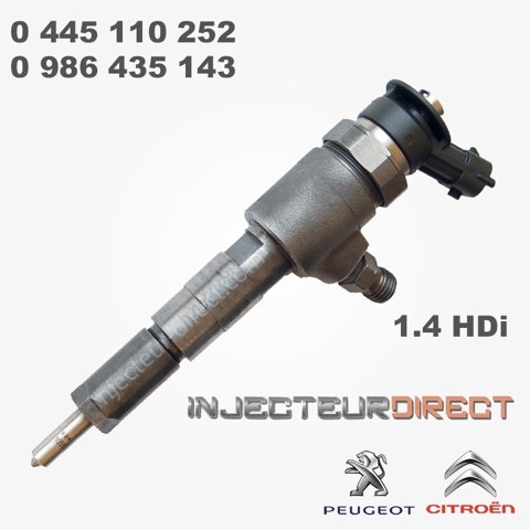 Форсунки електромагнітні 0445110252 PEUGEOT