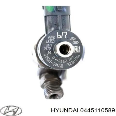 Форсунка дизельна в зборі, розпилювач + тримач 0445110589 HYUNDAI