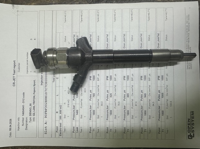 Форсунки електромагнітні 1465A041 MITSUBISHI