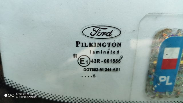 Скло лобове 1721558 FORD
