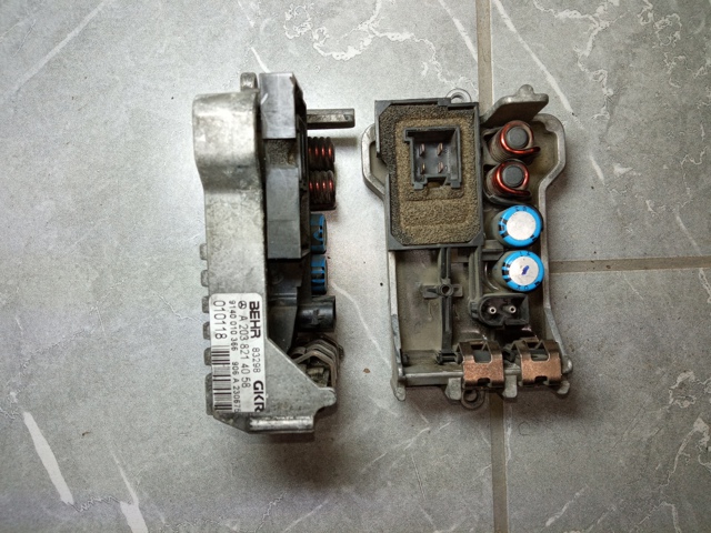 Регулятор оборотів пічки A2038214058 MERCEDES