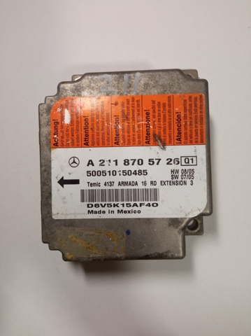 Модуль-процесор керування подушки безпеки A2118705726 MERCEDES