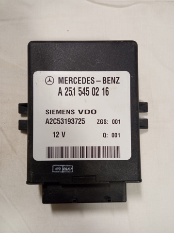 Блок керування пневмопідвіскою A2515450216 MERCEDES