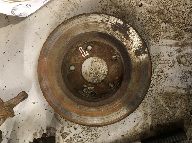 Гальмо дискове переднє A1684210112 MERCEDES
