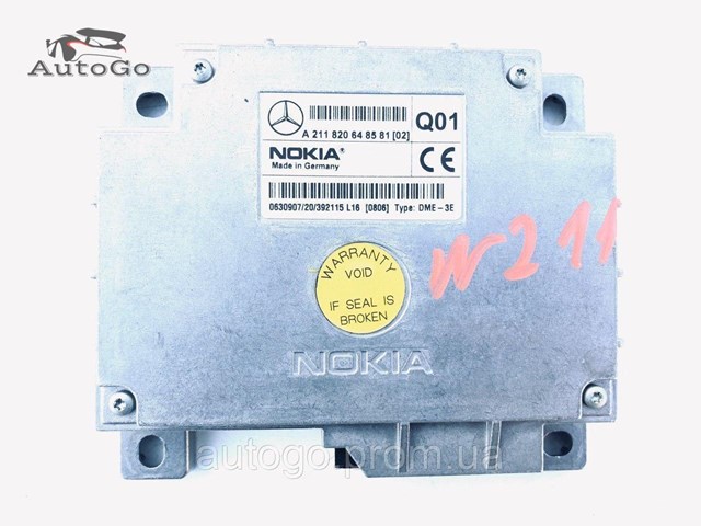Блок керування телефоном A211820648581 MERCEDES