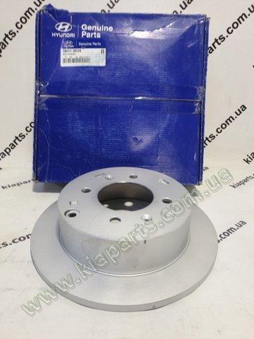 Диск заднього гальма 5841138310 HYUNDAI