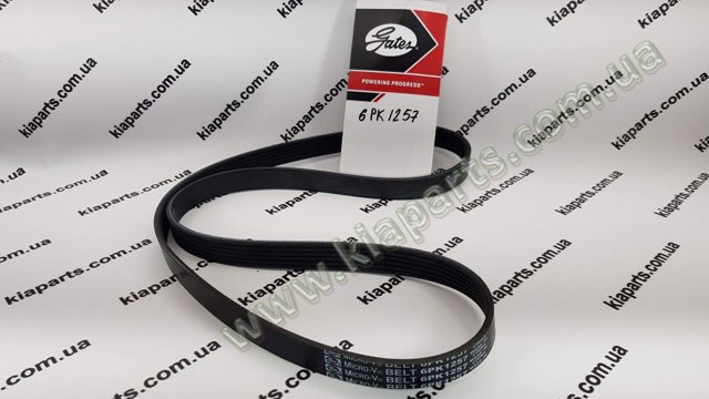 Ремінь приводний, агрегатів 6PK1692 GATES