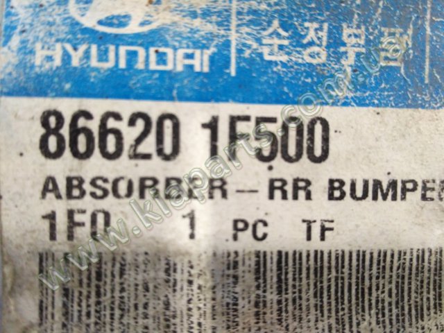 Абсорбер (наповнювач) бампера заднього 866201F500 HYUNDAI