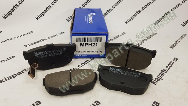 Комплект задніх колодок MPH21 MANDO