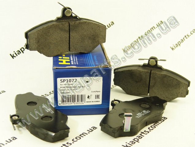Тормозні колодки SP1072 SANGSIN