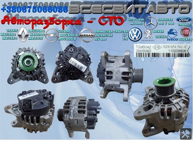 Генератор автомобільний 0124325186 RENAULT