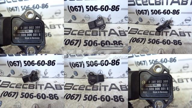 Датчик тиску наддуву турбіни 0281002399 BOSCH