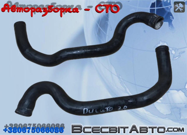 Шланг/патрубок радіатора охолодження, нижній 1348311080 FIAT