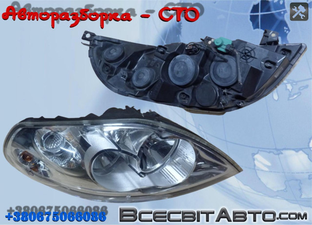 Блок фара ліва 260602078R RENAULT